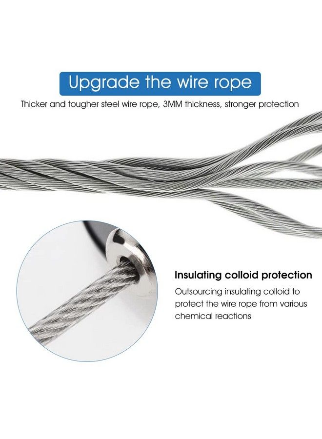 GUSTAVE Safety Door Locks With 2 Keys For Cupboard Cabinets Fridge & Freezers Child Security Locks Childproof Your House With Adhesive Residue Free Black - Image 5