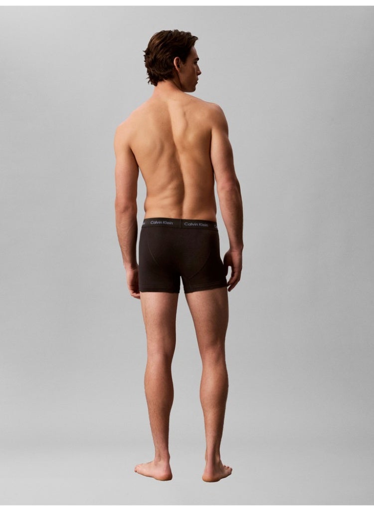 CALVIN KLEIN 3 Pack Trunks - Cotton Stretch - Image 3