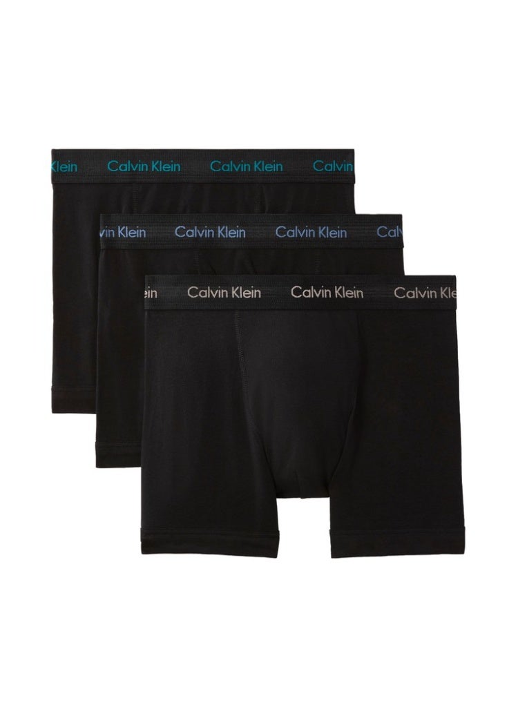 CALVIN KLEIN 3 Pack Trunks - Cotton Stretch - Image 1