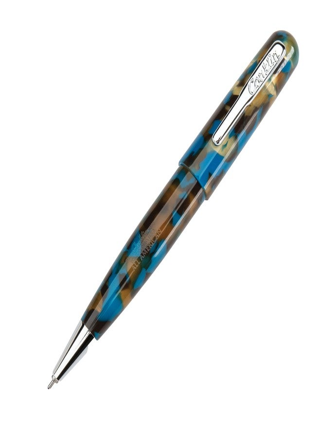 Conklin All American Gel Pen Southwest Turquoise | Luxury Gel Pen with Refillable Ink | Vibrant Design, Smooth Writing, Premium Quality - Image 2