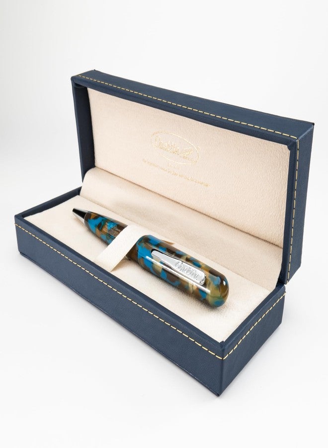 Conklin All American Gel Pen Southwest Turquoise | Luxury Gel Pen with Refillable Ink | Vibrant Design, Smooth Writing, Premium Quality - Image 4