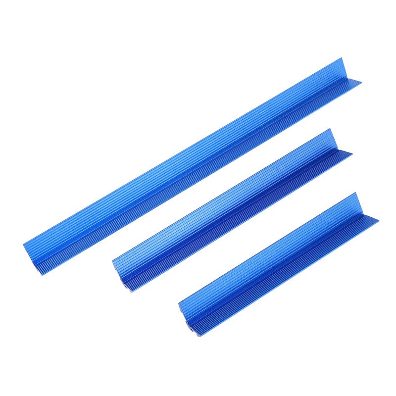 Corner Edge Measuring Ruler 3-Pack Aluminum Alloy CNC Machined Lightweight Woodworking Scriber Ruler - V Shaped 90 Degree Angle Marking Tool for Handcraft Projects Metalworking - Image 5