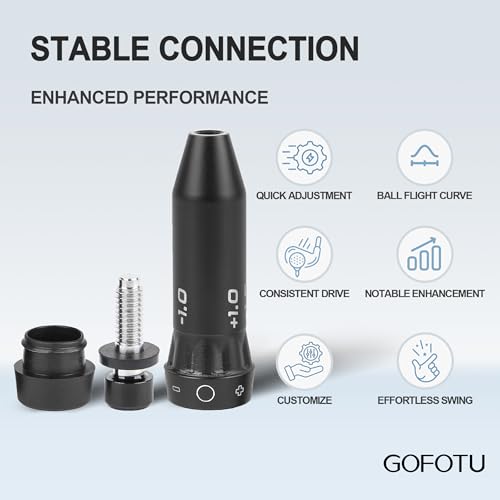 Gofotu Gofoto .335 Tip Golf Shaft Adapter Sleeve Compatible with Ping G440 /440K Driver Right Hand (1pcs.) - Image 5