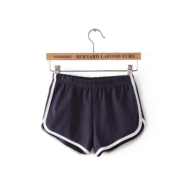 2022 Womens Sporty Shorts Summer Korean Style Casual Home Yoga Running Fitness Orange  - Image 5