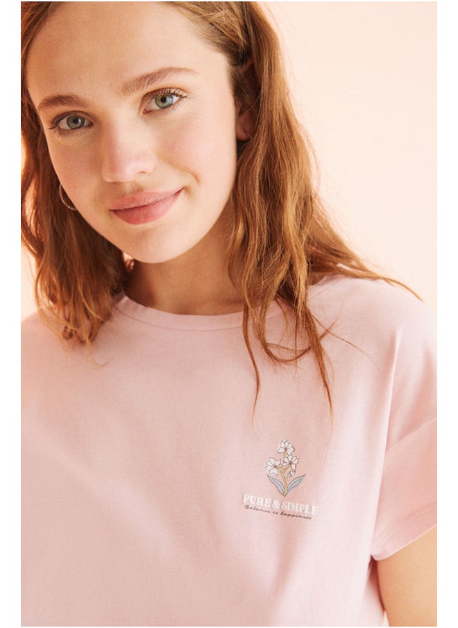women'secret - Short pajamas with knotted back - Image 1