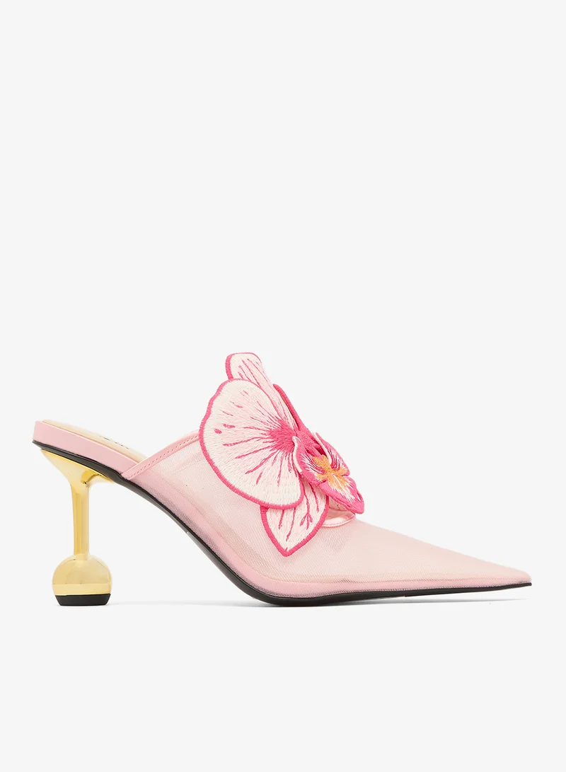 Jw Pei Sofia Orchid Sphere Heels