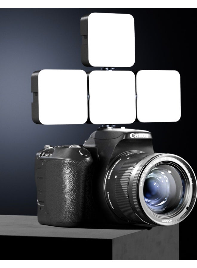 LED Video Light for Phone & Laptop with Clip | Adjustable Selfie Fill Light with 3 Colors, 60 LED Beads, Compact Portable Light for Video Call, Vlogging, Makeup, TikTok, Compatible with Camera, iPhone, Computer – Includes 3 Rechargeable AAA Batteries  - Image 5