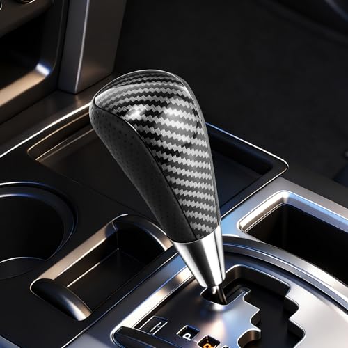 AICARS Gear Shift Knob Compatible with Toyota Corolla RAV4 Camry Sienna Land Cruiser Solara 4Runner Highlander Yaris Avalon VenzaLexus Leather Car Gear Shifter Replacement - Image 1