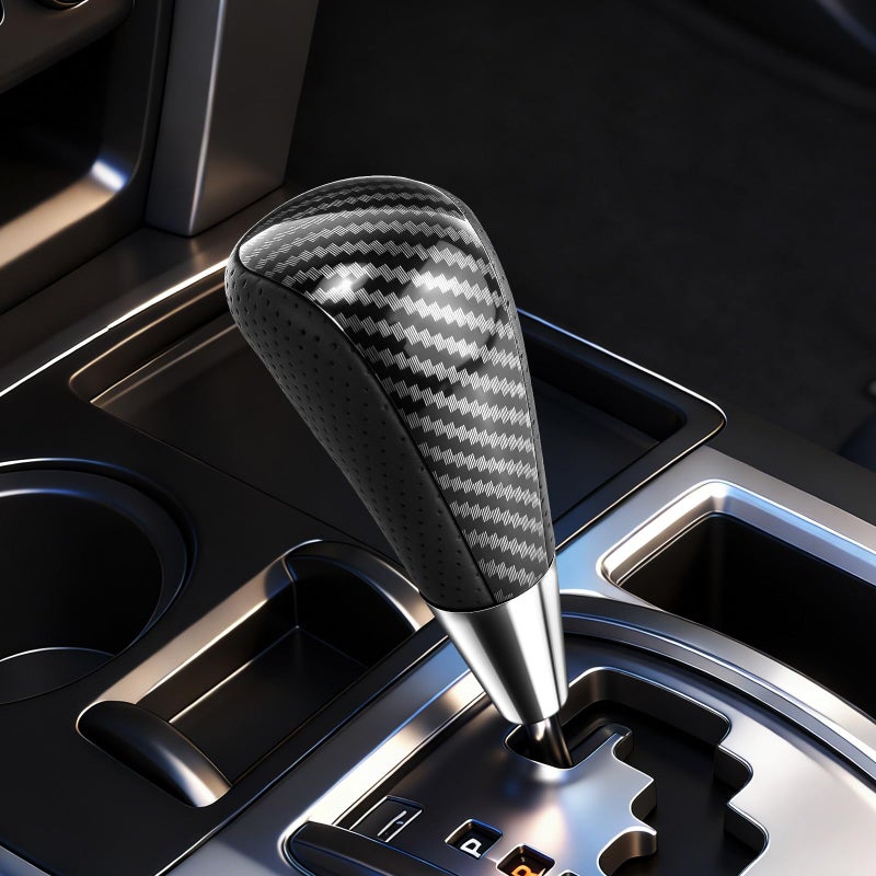 AICARS Gear Shift Knob Compatible with Toyota Corolla RAV4 Camry Sienna Land Cruiser Solara 4Runner Highlander Yaris Avalon VenzaLexus Leather Car Gear Shifter Replacement - Image 2