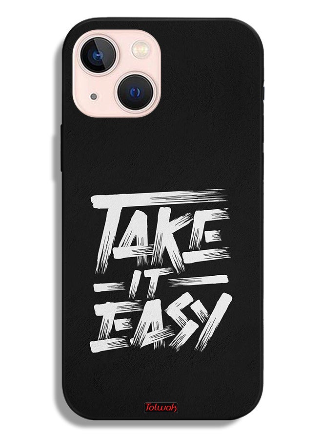 Tolwak Apple iPhone 13 mini Protective Case Take It Easy - Image 2