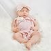 KUICEO Reborn Baby Dolls That Lifelike 185 inch Full Body Silicone Sleeping Baby Girl Handmade Face Realistic Body Details for Children Gift - Image 3