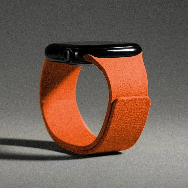 حزام مغناطيسي بتصميم سوار لساعة آبل (40–49مم)، متوافق مع سلسلة iWatch وUltra 2/3 - Image 1