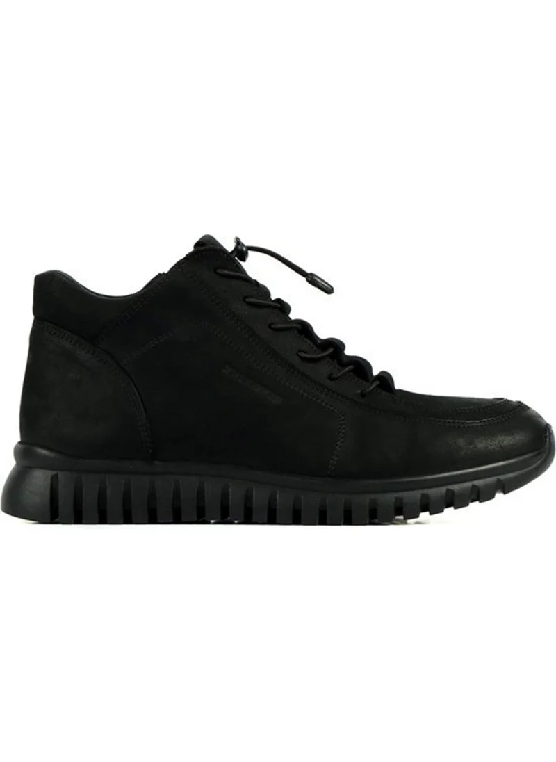 هامر جاك Black Leather Men's Ankle Boots 102 18810 v3
