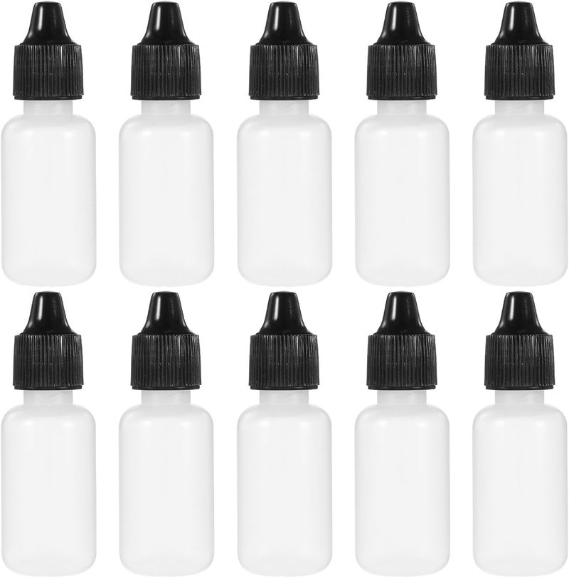 Advanced compact design MAGICLULU 10pcs Mini Travel Dropper Bottles 15ml Plastic Squeezable Pointed Tip Refillable Containers with Black Caps for Travel Liquid Storage Practical experience crafted Global assorted color picks All-season available stock Ventilated design High strength upgraded material KSA local stock Temp & permanent project compatible Leakproof sealed Flexible purchase choices Local trackable shipment Upgraded general grade quality Low wear optimized design Shop & home all-space compatible Narrow & wide space compatible Trendy varied sizing alternatives Easy handling optimized design All territory compatible build Experience optimized build Cross-location transit friendly build Set product combo compatible Multi-purpose fine material Global flexible assemble picks Full land route delivery Regular scheduled transit - Image 1