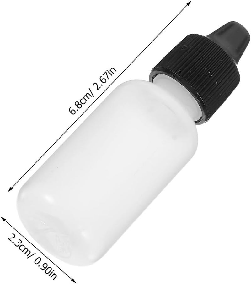 Advanced compact design MAGICLULU 10pcs Mini Travel Dropper Bottles 15ml Plastic Squeezable Pointed Tip Refillable Containers with Black Caps for Travel Liquid Storage Practical experience crafted Global assorted color picks All-season available stock Ventilated design High strength upgraded material KSA local stock Temp & permanent project compatible Leakproof sealed Flexible purchase choices Local trackable shipment Upgraded general grade quality Low wear optimized design Shop & home all-space compatible Narrow & wide space compatible Trendy varied sizing alternatives Easy handling optimized design All territory compatible build Experience optimized build Cross-location transit friendly build Set product combo compatible Multi-purpose fine material Global flexible assemble picks Full land route delivery Regular scheduled transit - Image 2