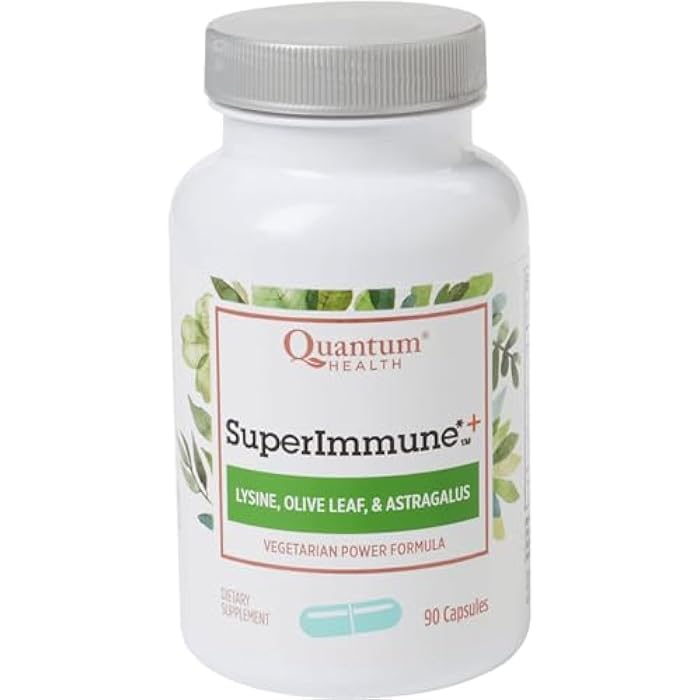 Quantum Super Immune Plus Lysine - 90 vegicaps,(Quantum Health) - Image 1