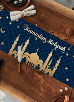 Eid Mubarak Table Runner Table Decorations, Ramadan Mosque Lantern Islamic Happy Ramadan Mubarak, 2025 Party Supplies Decorations, 13.8x70 inches - pzsku/ZB596A11E97997A783B51Z/45/_/1736850857/217a672f-21ce-45b1-b288-f9fe642a651d