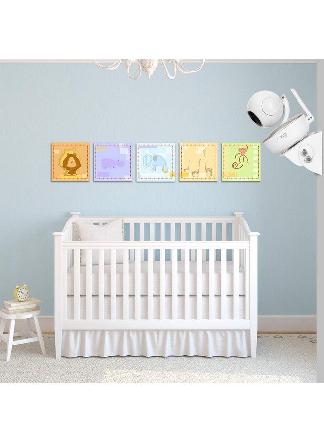 ALERTCAM Adjustable Angle Wall Mount for Arlo Baby Monitor, Motorola Baby Monitor and Most Universal Monitors Camera, Aluminum Alloy Material - Image 2
