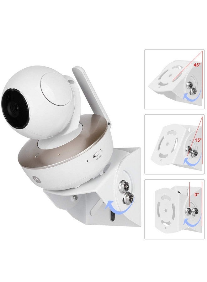ALERTCAM Adjustable Angle Wall Mount for Arlo Baby Monitor, Motorola Baby Monitor and Most Universal Monitors Camera, Aluminum Alloy Material - Image 3