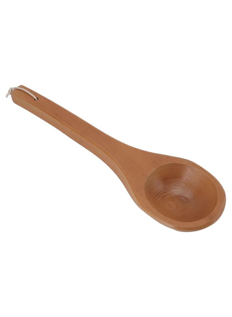 Aqua Sauna Ladle - Handmade from Canadian Red Cedar Wood - 100 ML Capacity Spoon - Image 1