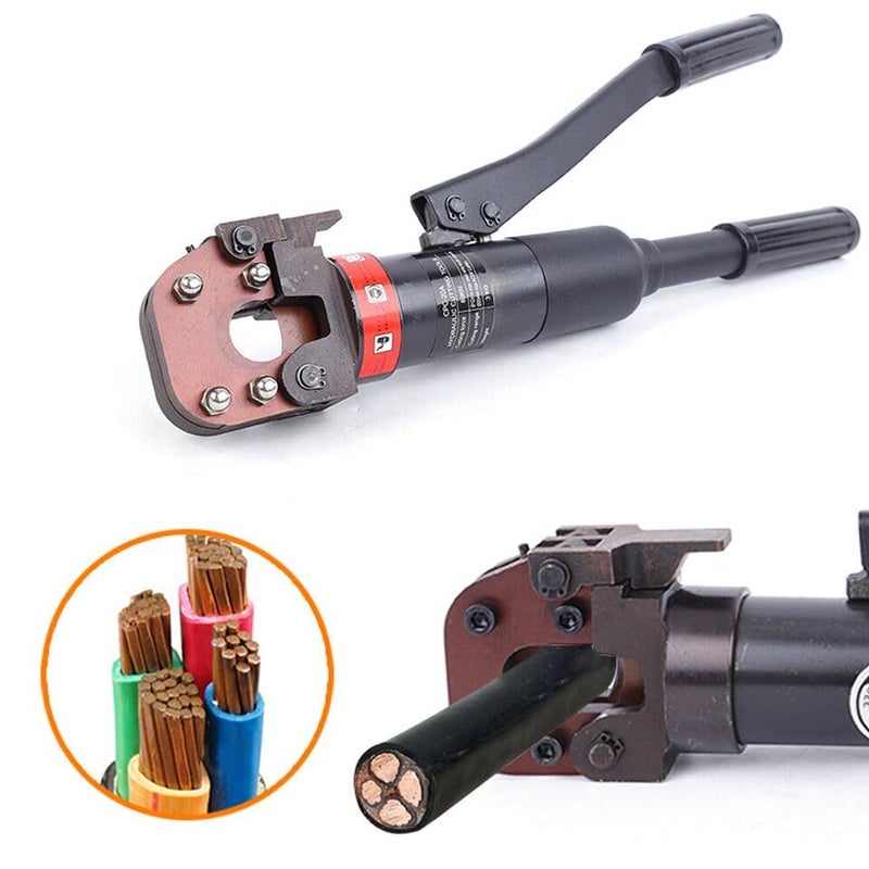 Nutronics Nutronics CPC20A Hydraulic Cable Cutter Metal Wire Cutting Wire Shear Scissor Tool Bolt Cutter Heavy Duty 6T for Steel RopeCopper WireAluminum WireArmour Cable 420mm  - Image 5
