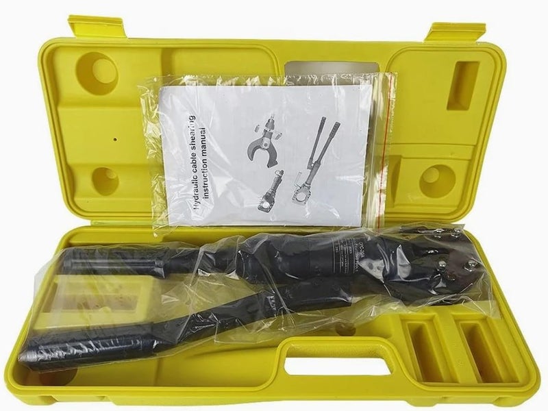 Nutronics Nutronics CPC20A Hydraulic Cable Cutter Metal Wire Cutting Wire Shear Scissor Tool Bolt Cutter Heavy Duty 6T for Steel RopeCopper WireAluminum WireArmour Cable 420mm  - Image 3