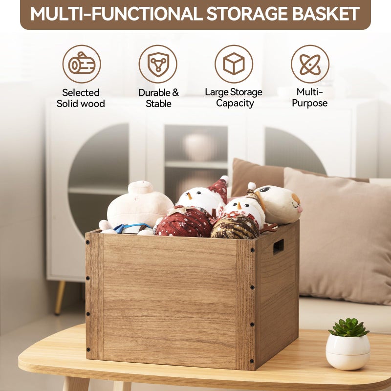 KIRIGEN Modular Open Storage Cube F26-DBR - Image 2
