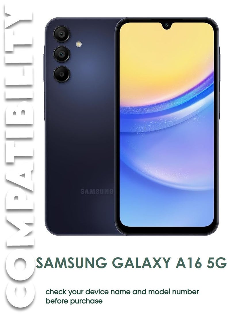 أكاليكس 3  قطع، حماية شاشة،  لهاتف سامسونج  جالاكسي A16 5G  ، جودة ممتازة. - Image 3