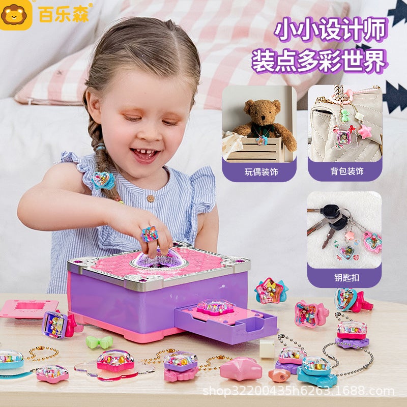 Selling Variety Magic Book 3D Magic Diy Sticker Machine Creative Children'S Handmade Gift Box Set Gift - Image 3
