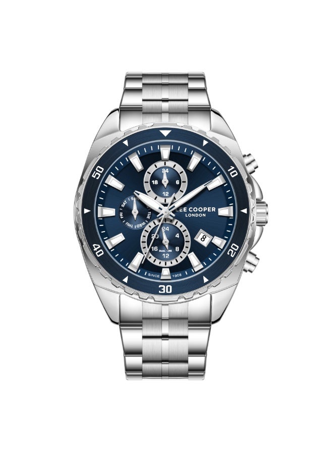 Lee Cooper Men's Metal Multi Function Watch LC08217.390 - 44 mm - Image 1