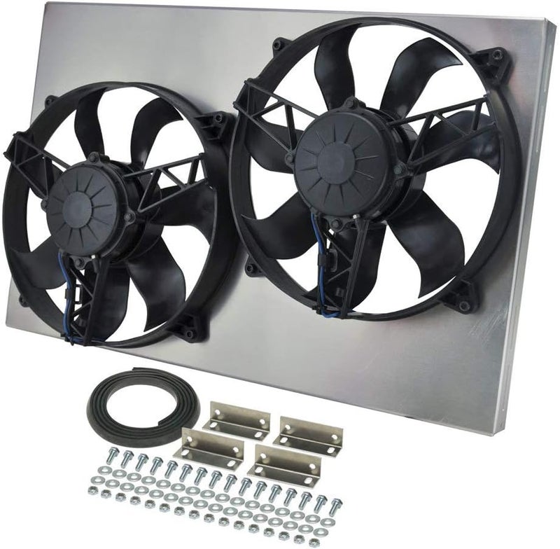 Derale Performance 16831 High Output Dual Radiator Fan Assembly - Image 3