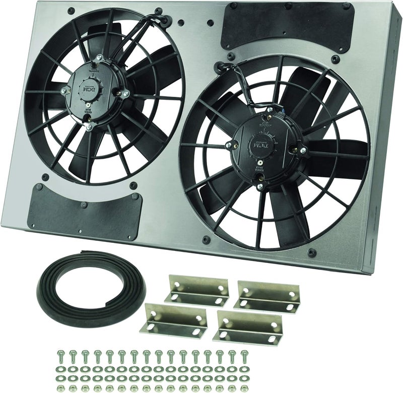 Derale Performance 16831 High Output Dual Radiator Fan Assembly - Image 2