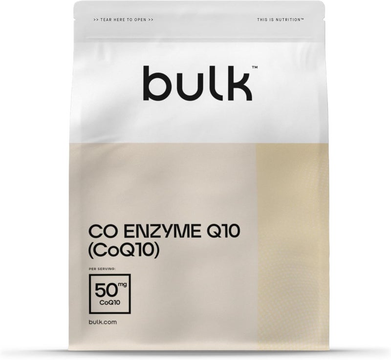 Bulk Co Enzyme Q10 CoQ10 Powder Supplement 50 g 1000 Servings Packaging May Vary - Image 1
