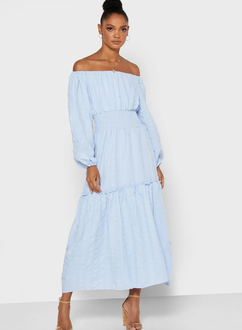 Ginger Tiered Midi Dress