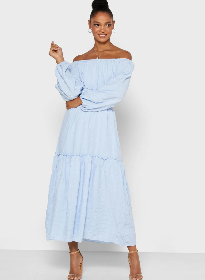 Ginger Tiered Midi Dress