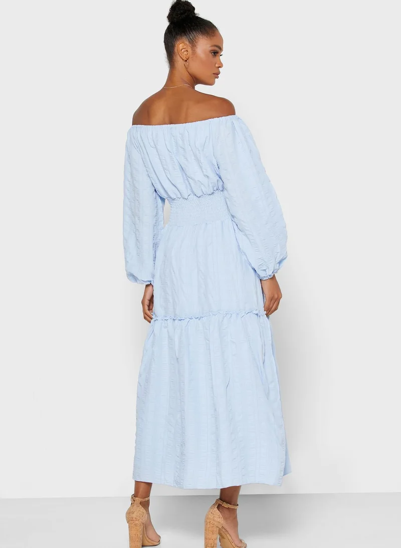 Ginger Tiered Midi Dress