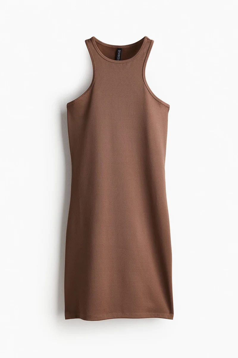 H&M Ribbed bodycon dress