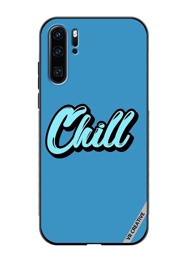 VR CREATIVE Protective Case Cover For Huawei P30 Pro Chill In Blue Color Design Multicolour - Image 1