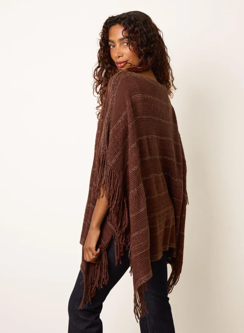 Blue Vanilla  Knitted Cape for Women | Best Price UAE