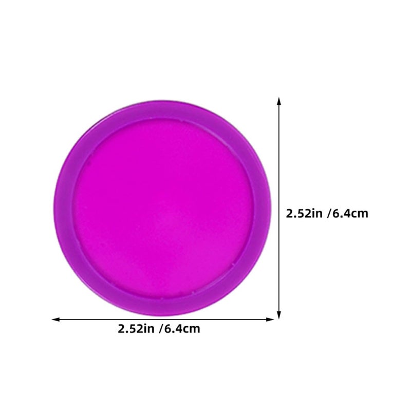 Heavy Duty Air Hockey Pucks Replacement Set 8pcs 64mm For Home Arcade Game Room - Image 3