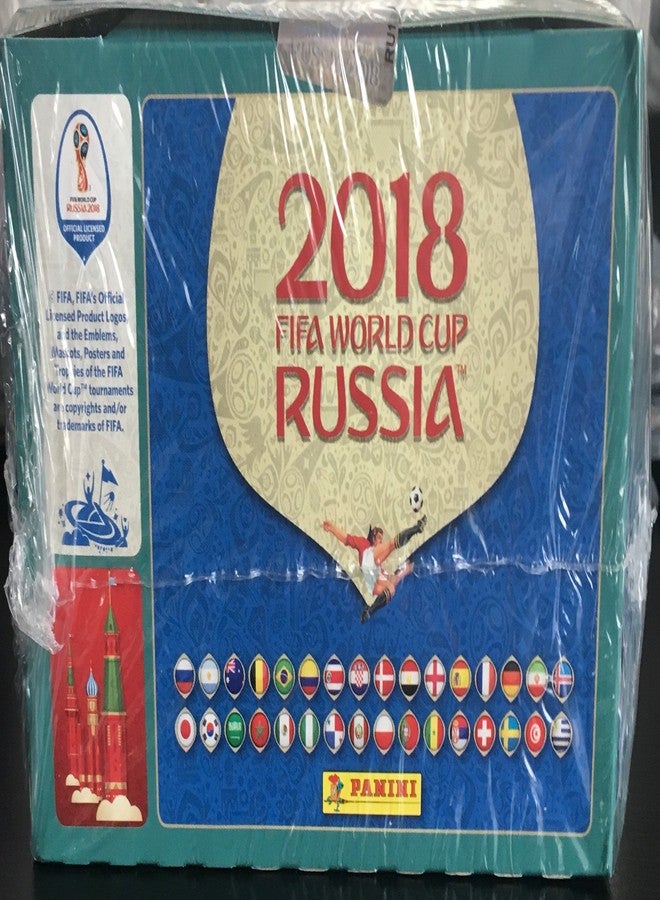 Panini Russia 2018 World Cup Sticker Box International Version 104 Packets - Image 3