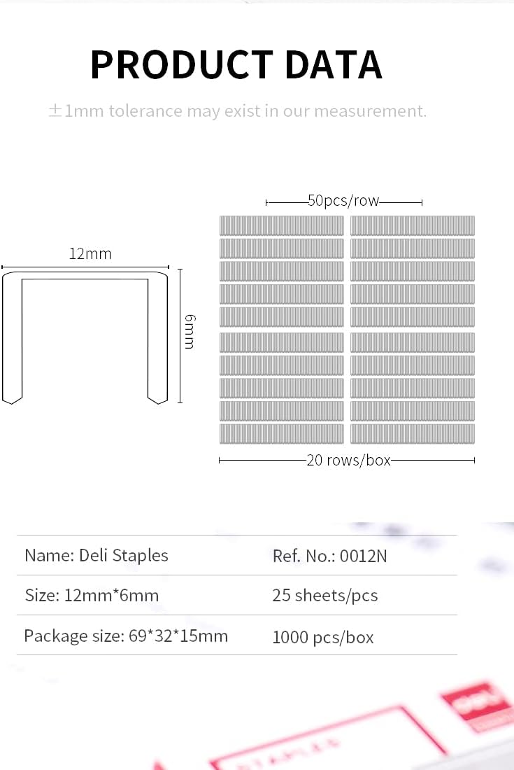 E0012N 24/6 Staples Box of 20 - Image 4