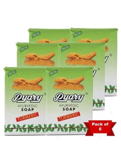 Pyary Soap 6 Pcs Green 