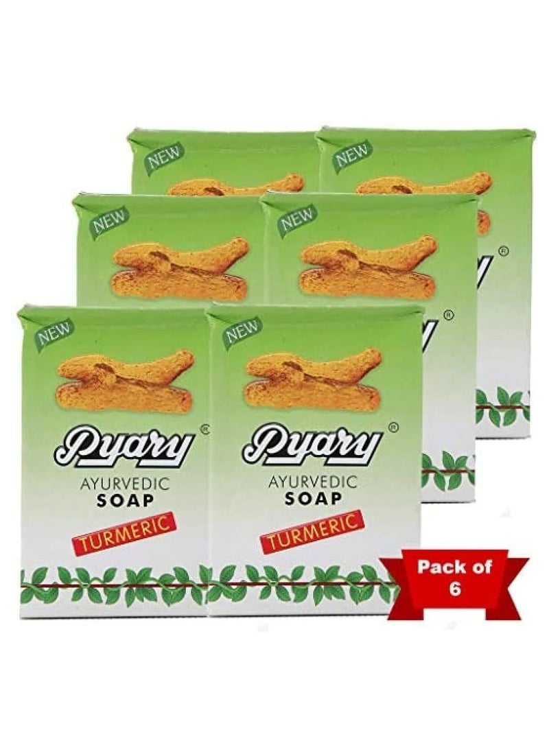 Pyary - Soap 6 Pcs Green - Image 1