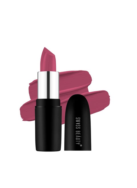 Swiss Beauty  Matte Creamy Lipstick Non drying  Highly pigmented Lipstick  3.8gm