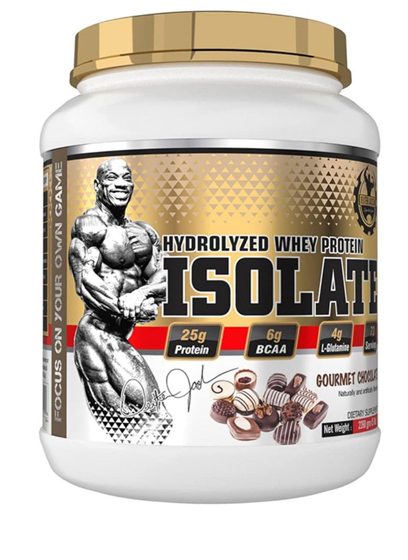 DEXTER JACKSON Whey Protein Isolate, Enhance Recovery and increase Muscle Mass, Gourmet Chocolate Flavor, 5 Lbs 
