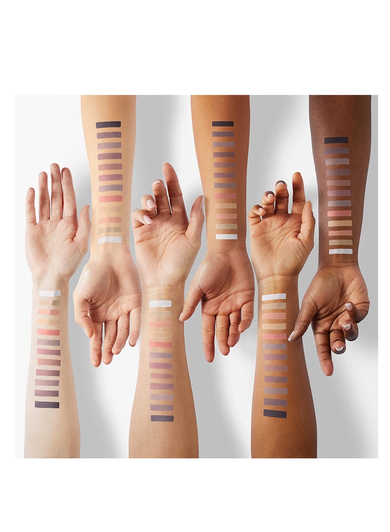 SYOSI 2 Pack 12 Colors Makeup Nude Colors Eyeshadow Palette Natural Nude Matte Shimmer Glitter P IGment Eye Shadow Pallete Set Waterproof S mokey Professional Beauty Makeup Kit 2 PCS - Image 3