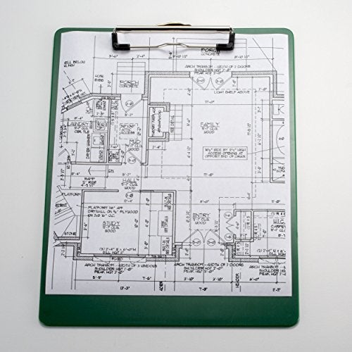 Officemate OIC Recycled Plastic Clipboard, Letter Size, Green (83063) - Image 2