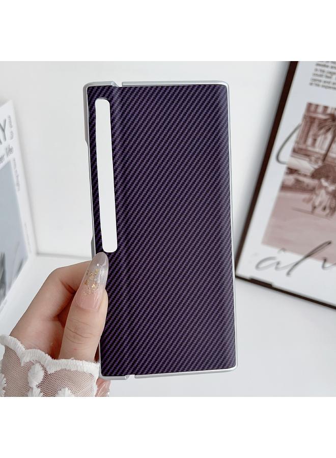 The Bros حافظة هاتف لهواوي ميت XS 2 من ألياف الكربون كيفلار رفيعة للغاية ومضادة للصدمات - Image 2