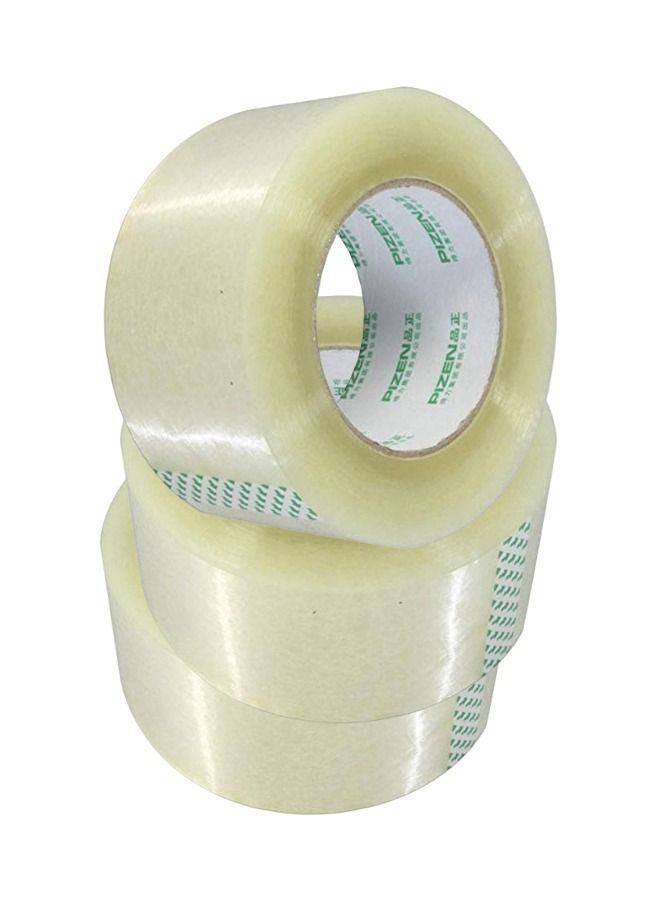 ndure Pack of 3 Transparent Packing And Sealing Tape 